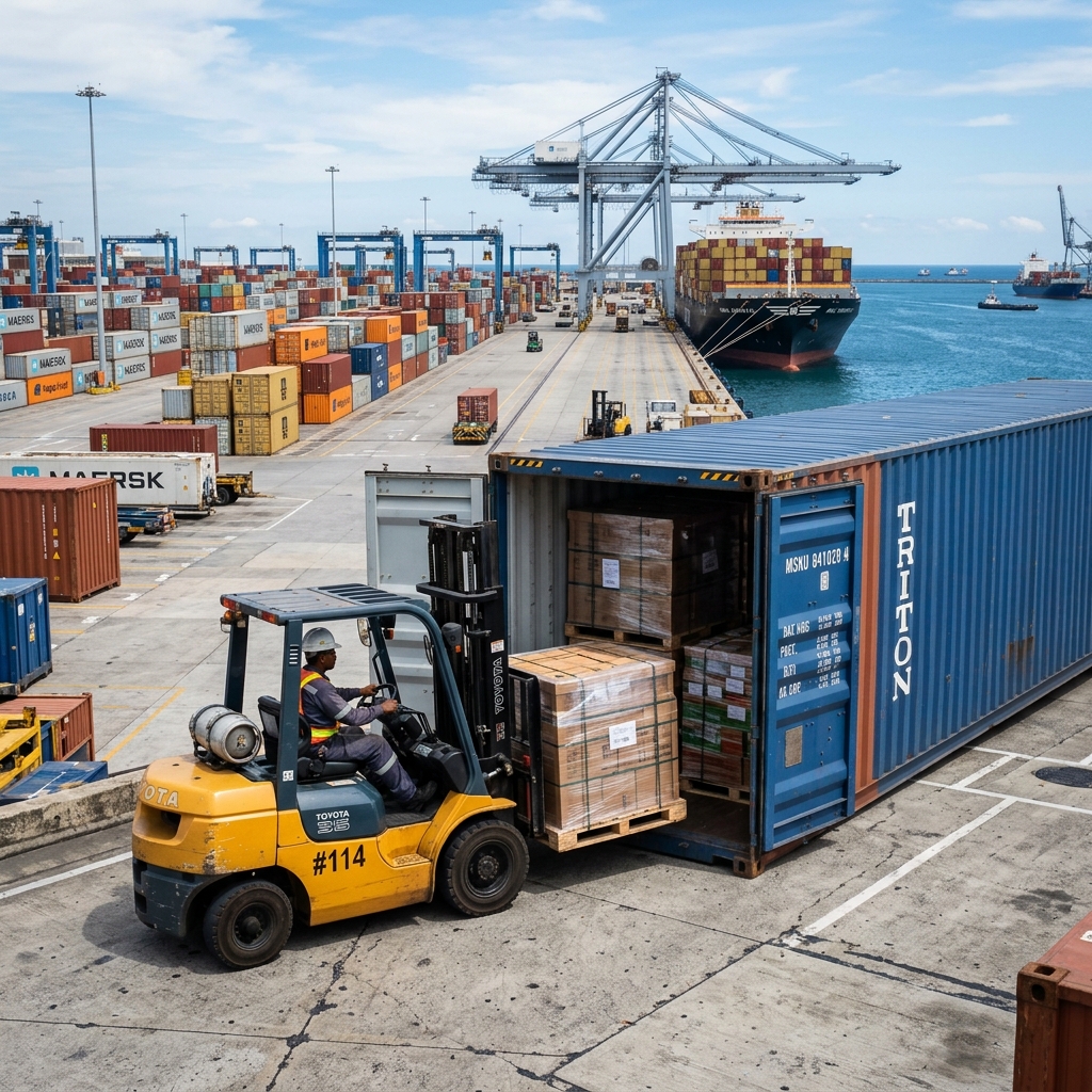Container Loading Port