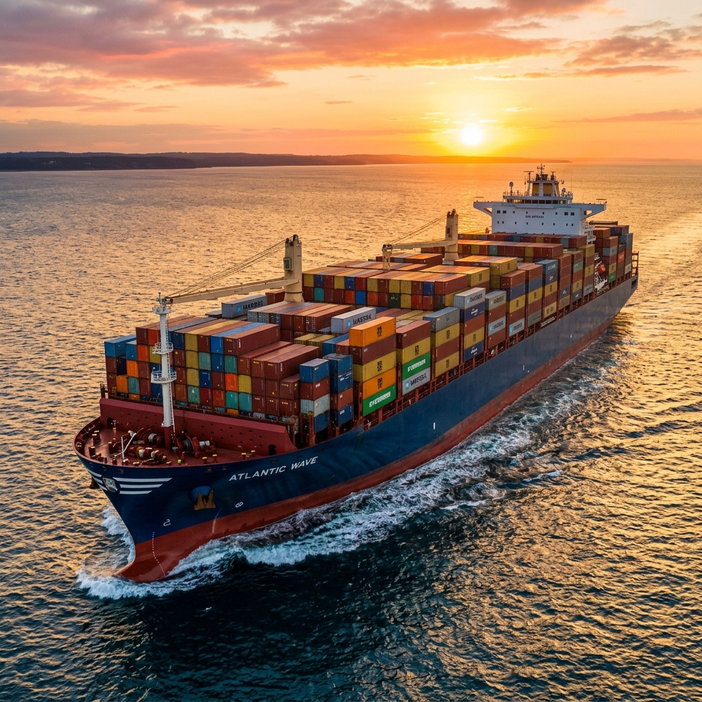 International Shipping Vessel