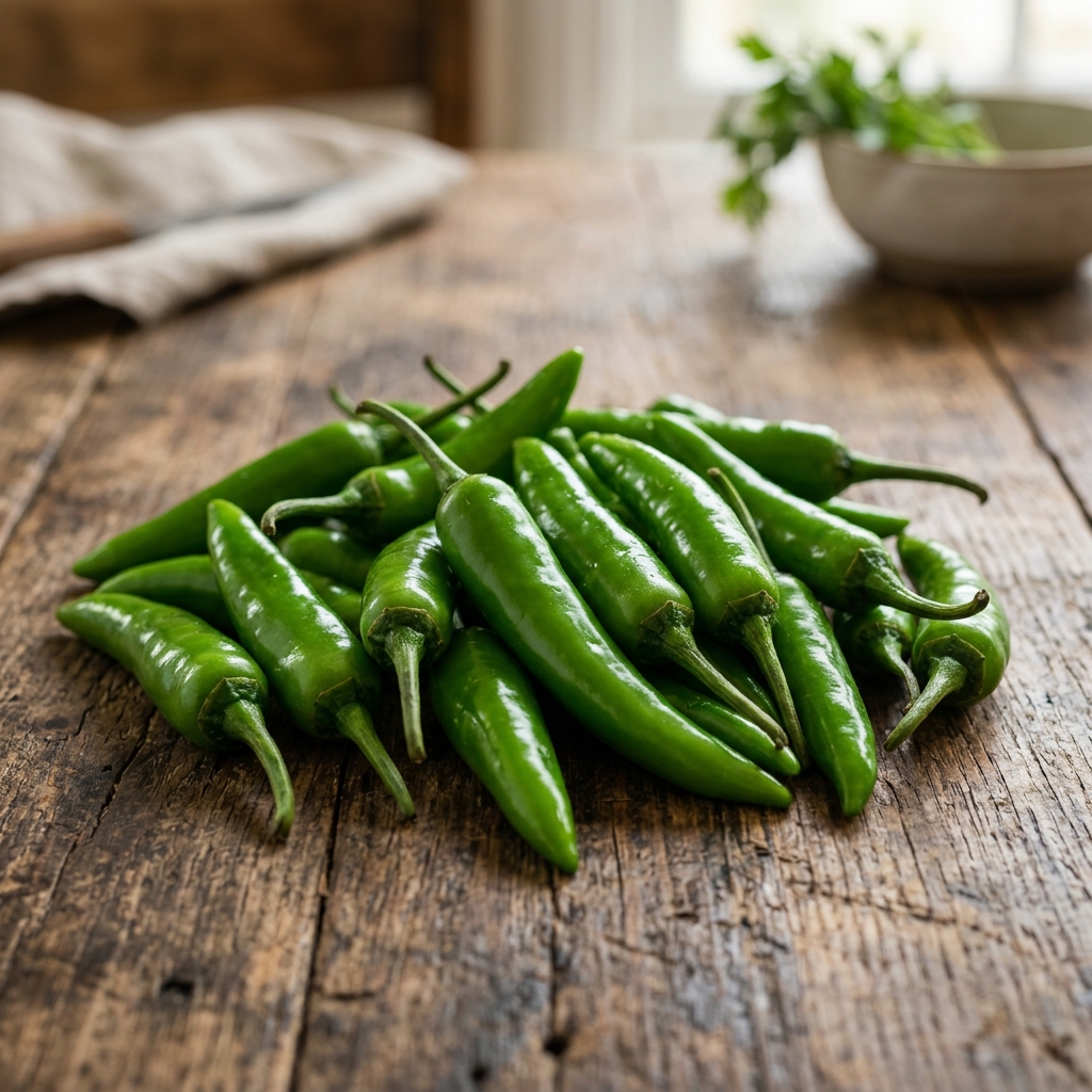Fresh Green Chillies