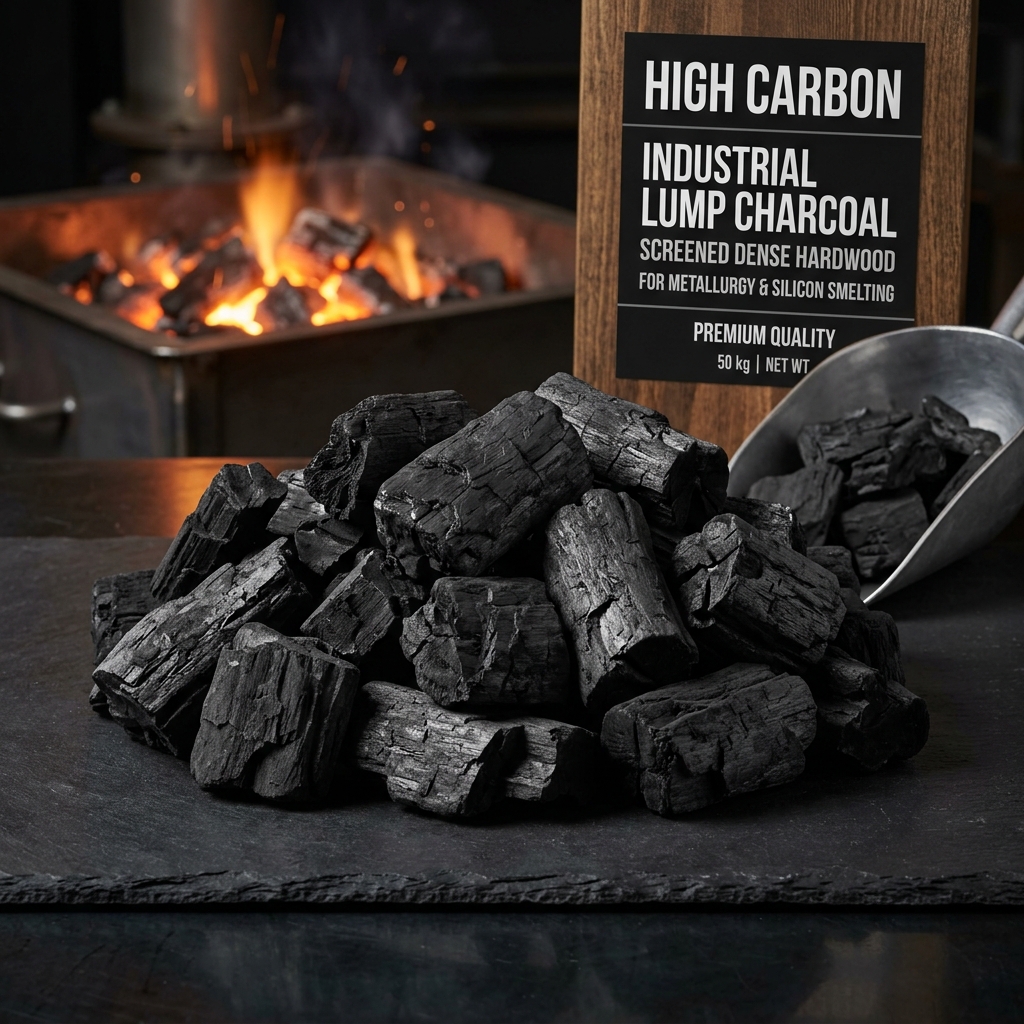 High Carbon Industrial Charcoal